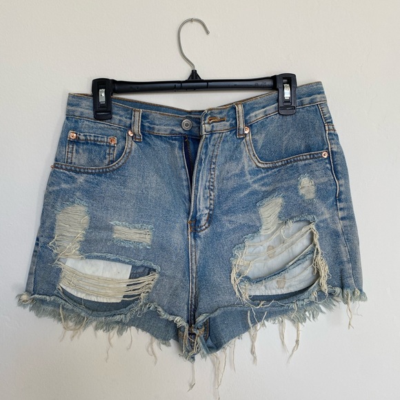 signature jean shorts